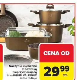 Carrefour Patelnia aurum 20 cm Valdinox oferta
