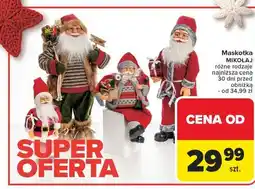 Carrefour Maskotka mikołaj oferta