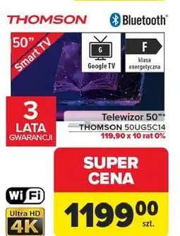 Carrefour Telewizor 50'' 50ug5c14 Thomson oferta