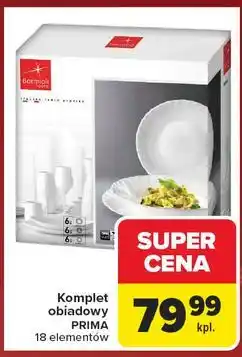 Carrefour Komplet obiadowy prima Bormioli Rocco oferta