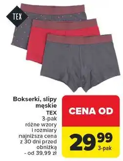 Carrefour Slipy męskie Tex oferta