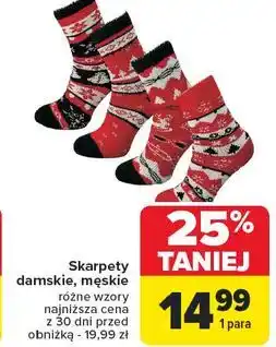 Carrefour Skarpety męskie oferta