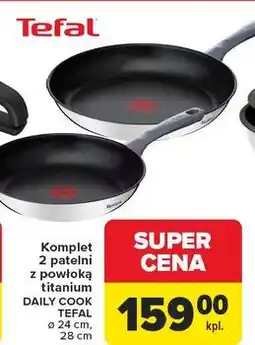 Carrefour Patelnia daily cook 28 cm Tefal oferta
