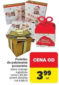 Carrefour Pudełko na prezenty oferta