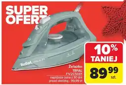 Carrefour Żelazko fv2c50e1 Tefal oferta