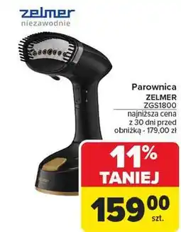 Carrefour Parownica do ubrań zgs1800 Zelmer oferta