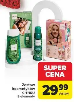Carrefour Zestaw w pudełku harmony bliss żel pod prysznic 250 ml + woda perfumowana 75 C-Thru oferta