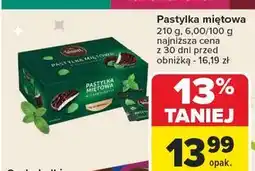 Carrefour Pastylka miętowa w czekoladzie Wawel Miętowa oferta