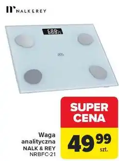 Carrefour Waga łazienkowa nrbfc-21 Nalk&Rey oferta