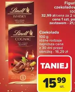 Carrefour Czekolada cognac Lindt oferta