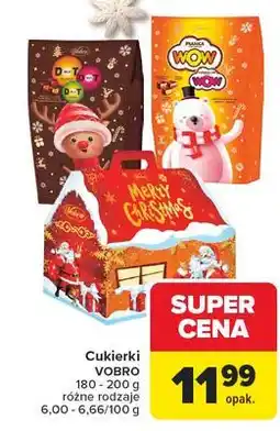 Carrefour Bombonierka domek świąteczny Vobro oferta
