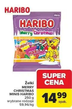 Carrefour Żelki Haribo Merry Christmas oferta