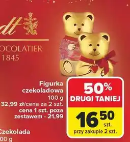 Carrefour Figurka teddy milk Lindt oferta