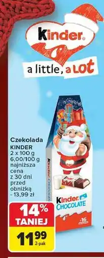 Carrefour Czekoladki Kinder Chocolate oferta