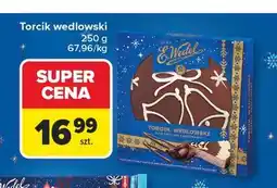 Carrefour Torcik waflowy E. Wedel Wedlowski oferta