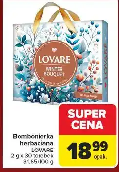 Carrefour Zestaw herbat winter Lovare oferta