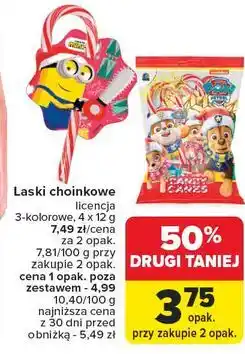 Carrefour Laski choinkowe minionki oferta