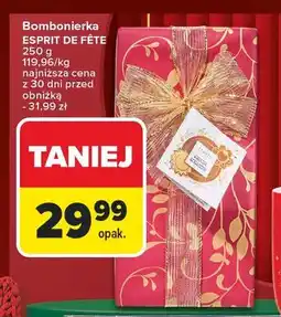 Carrefour Bombonierka truffes fantaisie Esprit De Fete oferta