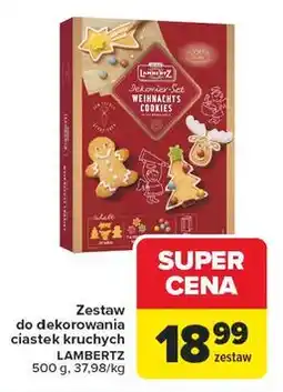 Carrefour Zestaw do dekorowania ciastek Lambertz oferta