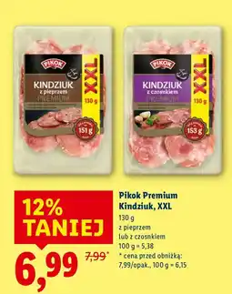 Lidl Kindziuk, XXL z pieprzem Pikok Premium oferta