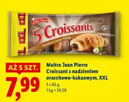 Lidl Croissant z nadzieniem orzechowo-kakaowym, XXL Maitre Jean Pierre oferta