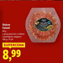 Lidl Salami Deluxe z pistacjami oferta