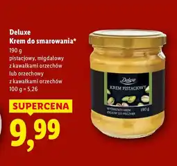 Lidl Krem do smarowania Deluxe pistacjowy oferta