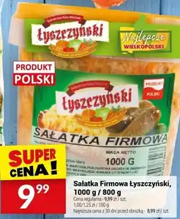 Twój Market Sałatka Firmowa Łyszczyński, 1000 g oferta
