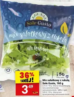 Twój Market Mix sałatkowy z rukolą Sole Gusto, 160 g oferta