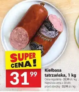 Twój Market Kiełbasa tatrzańska, 1 kg Twój Market oferta
