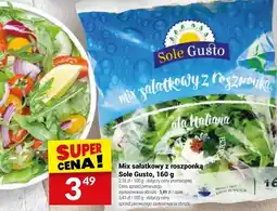 Twój Market Mix sałatkowy z roszponką Sole Gusto, 160 g oferta