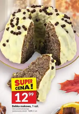 Twój Market Babka makowa, 1 szt. Białecki Cukiernia oferta