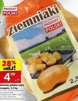 Twój Market Ziemniaki jadalne myte Novopack, 2,5 kg oferta