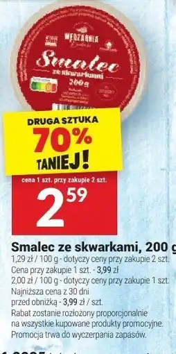 Twój Market Smalec ze skwarkami, 200 g Myszka oferta