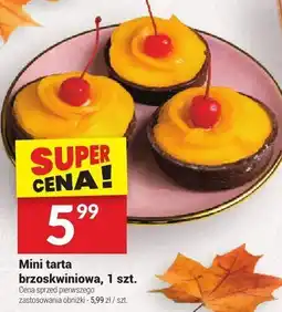 Twój Market Mini tarta brzoskwiniowa, 1 szt. Twój Market oferta
