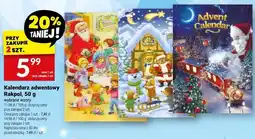 Twój Market Kalendarz adwentowy Rakpol, 50 g oferta