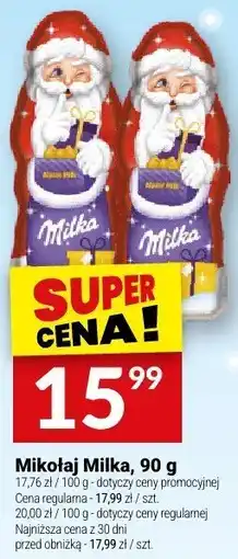 Twój Market Mikołaj Milka, 90 g oferta
