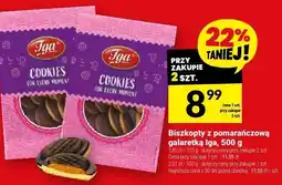 Twój Market Biszkopt z pomarańczową polewą Iga, 500 g oferta