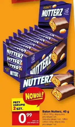 Twój Market Baton Nutterz, 40 g oferta