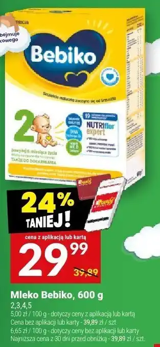 Mleko Bebiko, 600 g