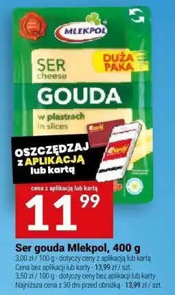 Twój Market Ser gouda Mlekpol, 400 g oferta
