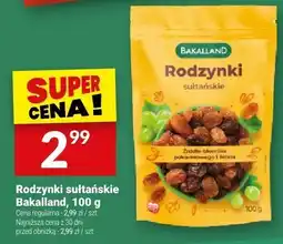 Twój Market Rodzynki sułtańskie Bakalland, 100 g oferta