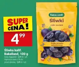 Twój Market Śliwka kalif. Bakalland, 100 g oferta