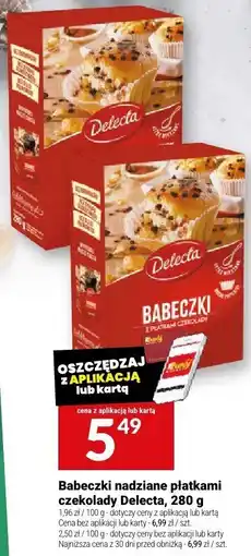 Twój Market Babeczki nadziane płatkami czekolady Delecta, 280 g oferta