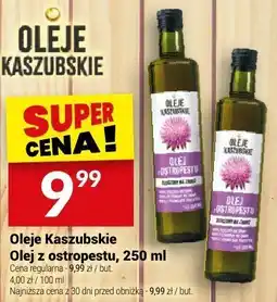 Twój Market Oleje Kaszubskie Olej z ostropestu, 250 ml oferta