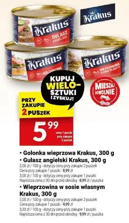 Twój Market Golonka wieprzowa Krakus oferta