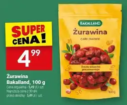 Twój Market Żurawina Bakalland, 100 g oferta