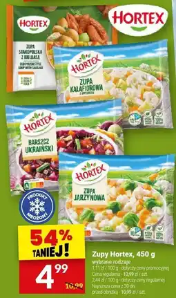 Twój Market Zupa Hortex zupa szybkozupa, zupa kalafiorowa, barszcz ukraiński, zupa jarzynowa oferta