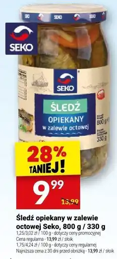Twój Market Śledź opiekany w zalewie octowej Seko oferta