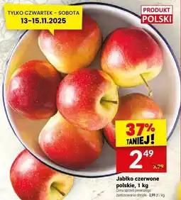 Twój Market Jabłko czerwone polskie, 1 kg Twój Market oferta